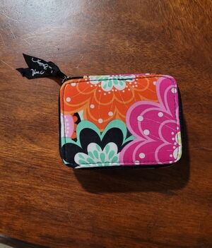 Vera Bradley Pill Organizer Box Travel In Ziggy Zinnia